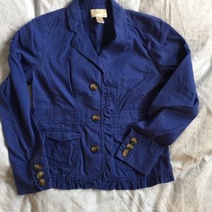 Loft blue jacket